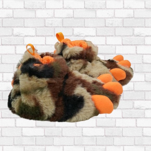 Wonder Nation Camouflage Baby Claw Slippers - Picture 4 of 7